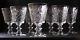 8 Vintage Tiffin #17395 Canterbury Crystal Water/ Wine Goblets 5-5/8t