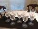 Waterford Lismore Clear Cut Crystal Water/Wine Goblet Set of 8- 6-7/4 Tall