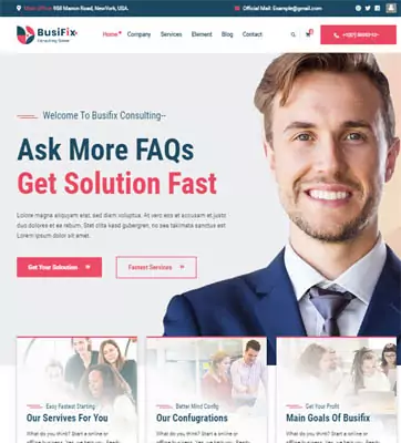Bootstrap Responsive  HTML Template