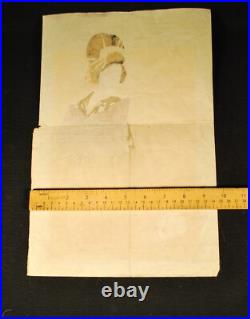 1903 Eisen Tomioka Japanese Woodblock Print The Hell Courtesan Buddhist Sutra