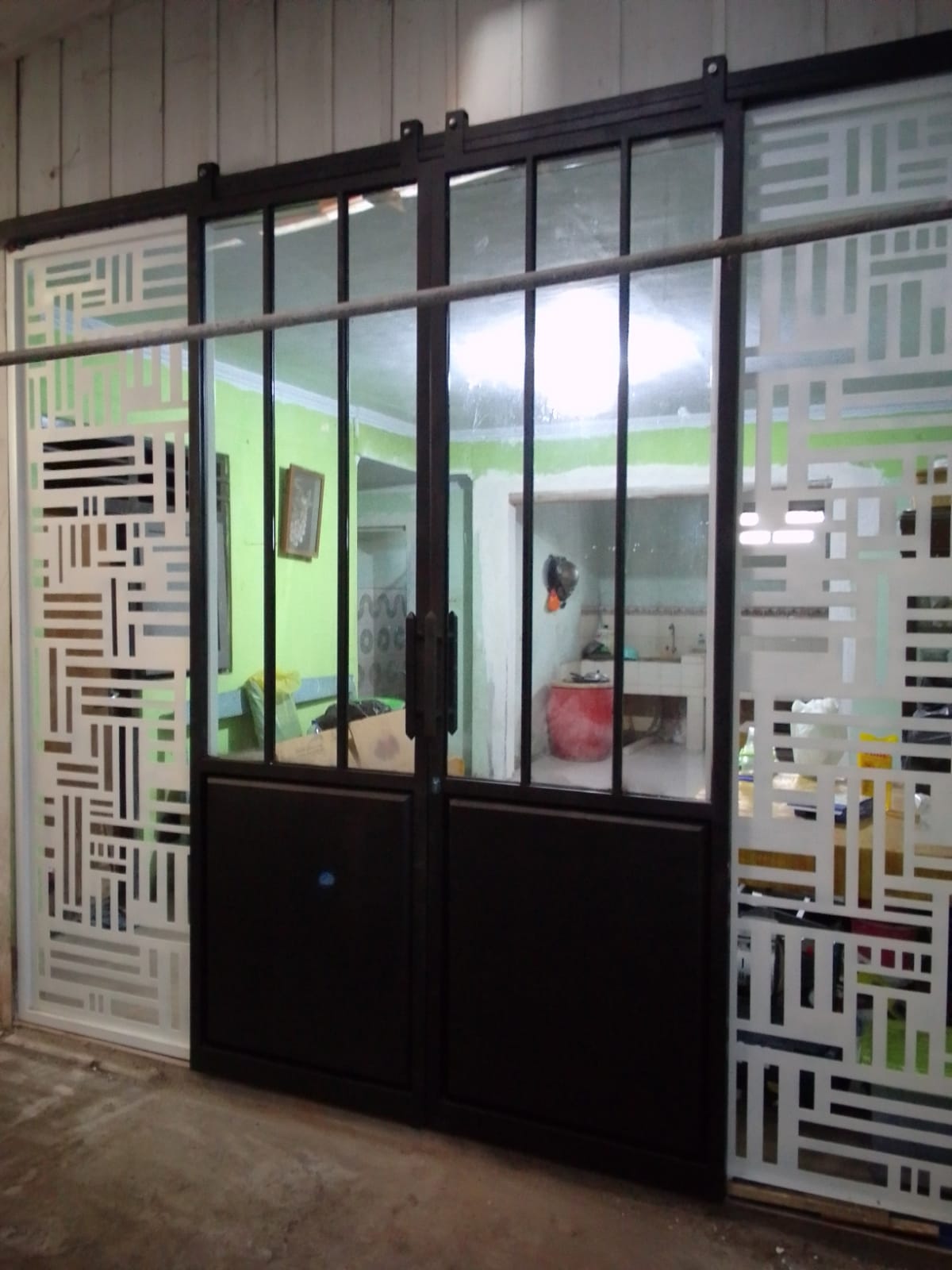 Pintu Sliding Laser Cutting