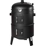 TecTake Barbacoa Barbecue Grill con Carbón Vegetal Parrilla Fumador - Varios Modelos - (3en1 BBQ...